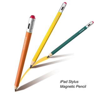 Stylus Pencil-ST47 | Classic SketchStick | Magnetic attachment | USB-C Fast charging | Green | Orange | Yellow