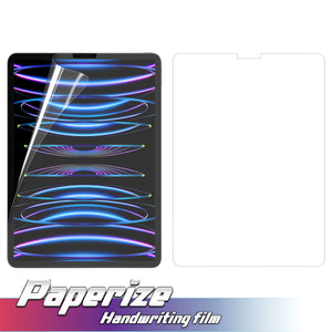 iPad Pro 12.9 (6/5/4/3 generation) 2022~2018 | Handwriting Film | Paperize your Tablet | Natural & True feeling when writing on screen as writing on paper