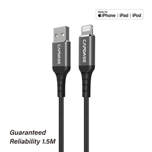 CAPDASE Metallic LAF1 Lightning to USB-A Cable (1.5M)