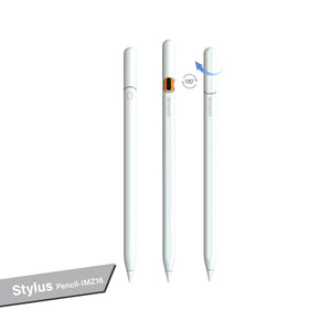 Stylus Pencil-IMZ016 for iPad | Magnetic adsorption | White | Grey