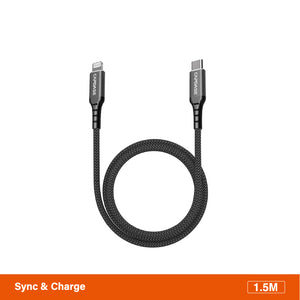 1.5M MFi Lightning to USB-C Cable