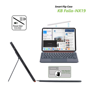 iPad Air 11 (M4/M3/M2) | iPad (A16) | iPad (10/9/8th generation) | iPad Air (5/4th generation) | iPad Pro 11 (4/3/2 generation) | Keyboard Folio – NX19 Kit | Black