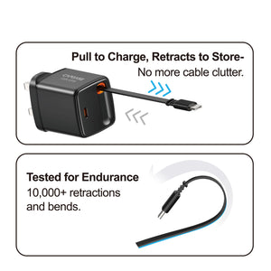 GaN Wall Charger | Ranger Reel CC65S_UK