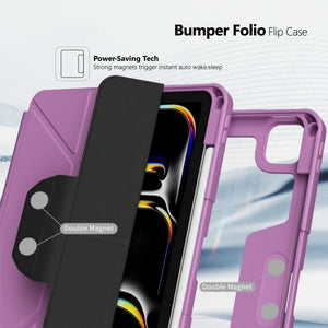 iPad (A16) | iPad (10th generation) | Bumper Folio | Flip Case | Black