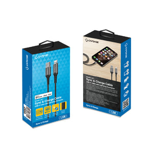 CAPDASE Metallic LAF1 Lightning to USB-A Cable (1.5M)