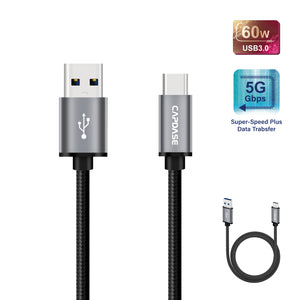 CAPDASE Metallic Series USB-C to USB-A Cable (1M)