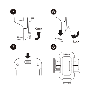Sport Car Mount | Flexi II-Twist Vent hook-159