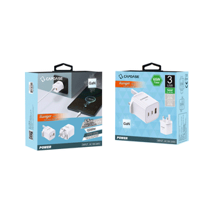 RANGER 3P65S_UK 65W GaN PD Wall Charger
