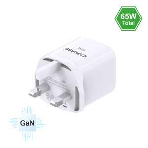 RANGER 3P65S_UK 65W GaN PD Wall Charger