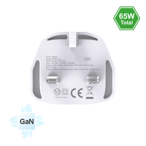 RANGER 3P65S_UK 65W GaN PD Wall Charger