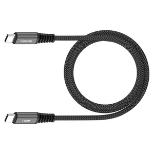 Metallic-EM-CC140 USB-C To USB-C 5A 140W Sync and Charge Cable 1.2M