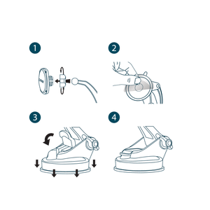 SQUARER II Magnetic Car Mount Touch Screen Flip Arm TL-155 Tesla Model 3/Y (Compatible)