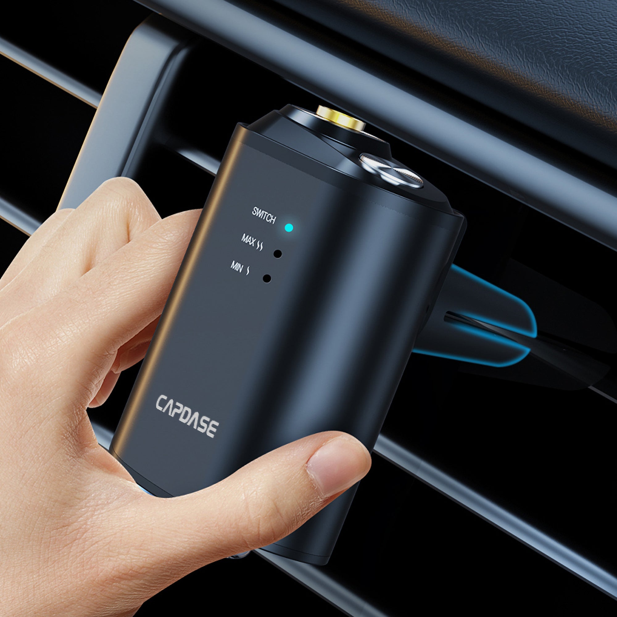 eoDrive Smart Nano Ultrasonic Aroma Diffuser For Car Air Vent Blade