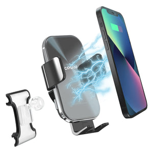 SA Power Fast Wireless Charging Auto-Clamp Car Mount DSH Base-GLE for Benz GLE / GLS (2020-2021)