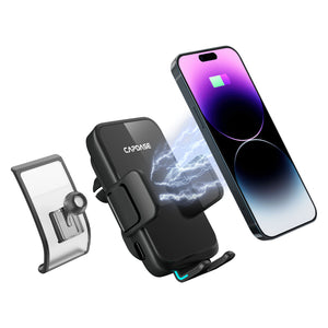 AA Power II Fast Wireless Charging Auto-Clamp & Auto-Alignment Car Mount DBase-KY for Porsche Cayenne (2018-2021)
