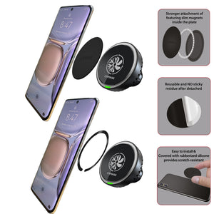 M-CM Power II Ceramic Cooling Fast Wireless Charging Magnetic Car Mount DSH Base-ADA4 for Audi A4L/5 / RS4/5 / S4/5
