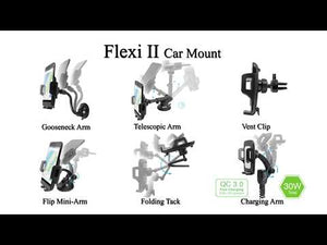 FLEXI II Sport Car Mount Air Vent Clip video