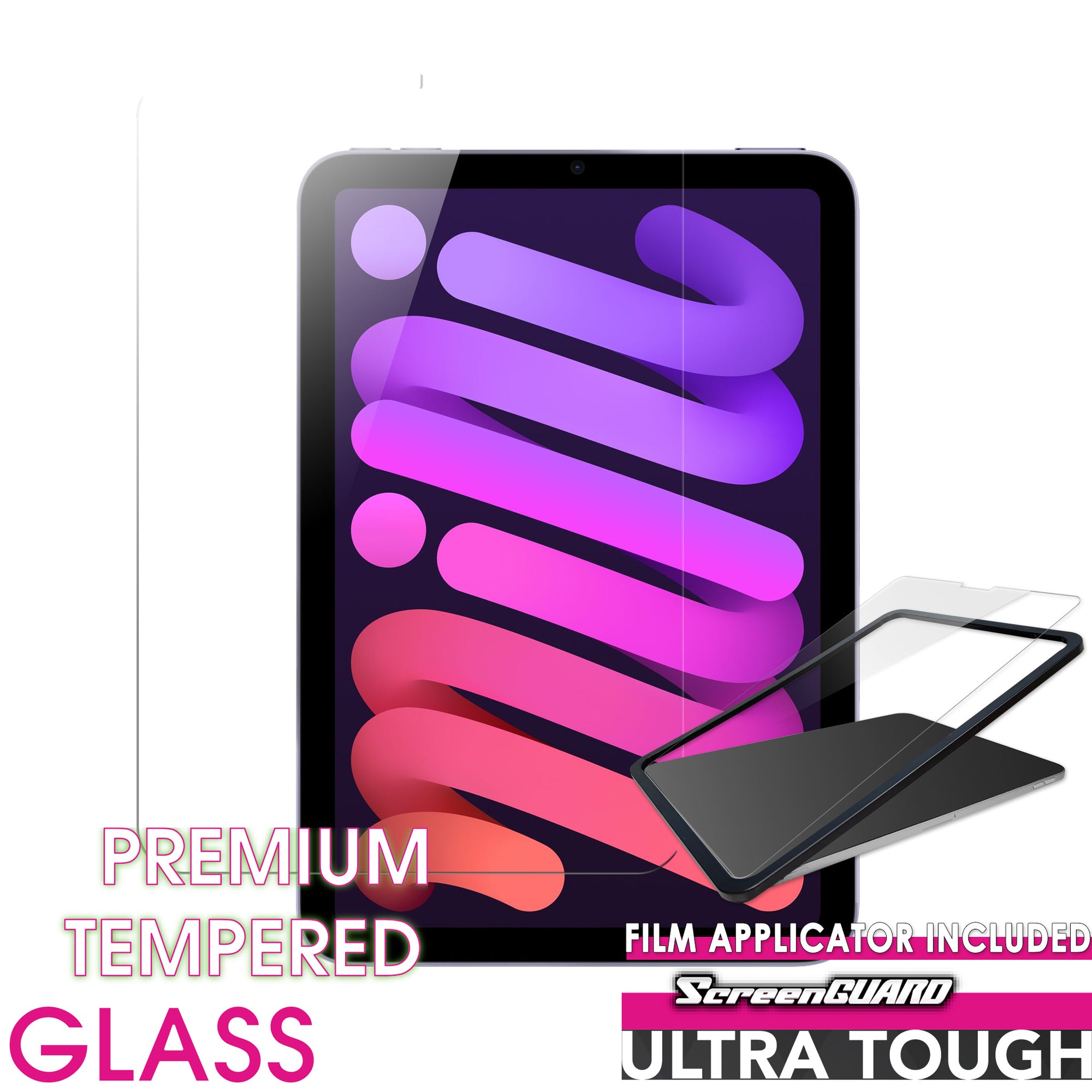 Ultra-Clear UT33 Tempered Glass for iPad mini 6 8.3-inch