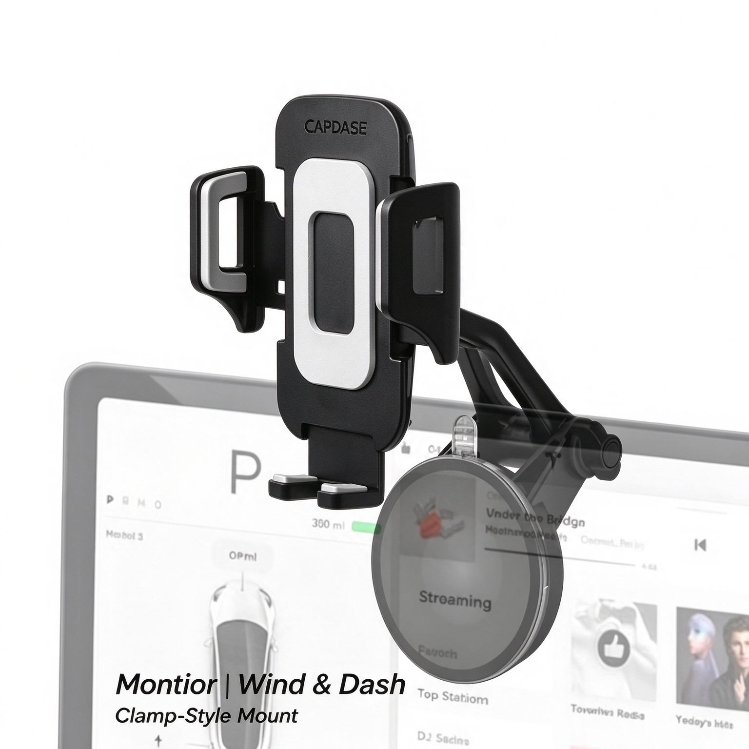 FLEXI II Sport Car Mount Touch Screen FlipArm-TL-155 Tesla Model 3/Y (Compatible)