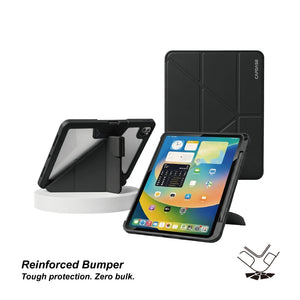 iPad Pro 11 (M5/M4) | Bumper Folio | Flip Case | Black