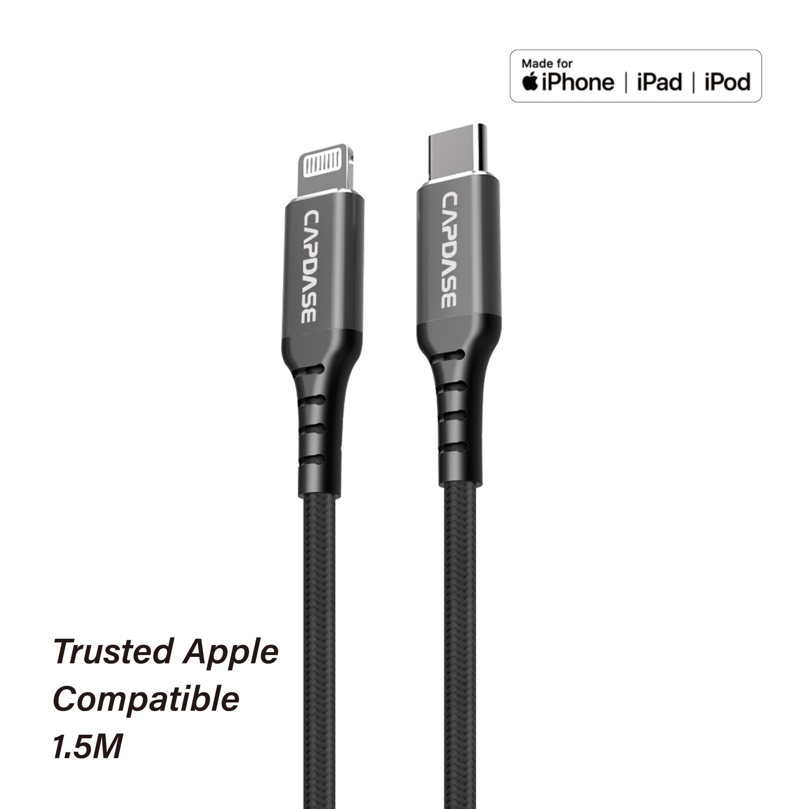 1.5M MFi Lightning to USB-C Cable