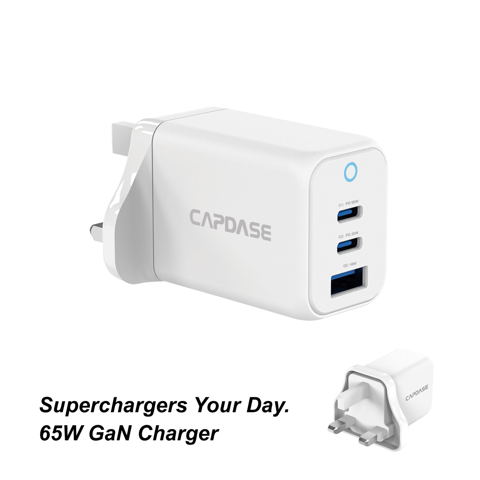GaN Wall Charger RangerUL 3P65S_UK