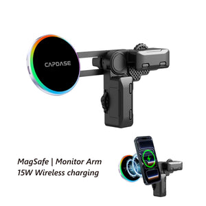 Wireless Charge Magnetic Mount | MS Power III -Monitor Arm- 179