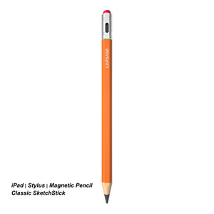 Stylus Pencil-ST47 | Classic SketchStick | Magnetic attachment | USB-C Fast charging | Green | Orange | Yellow