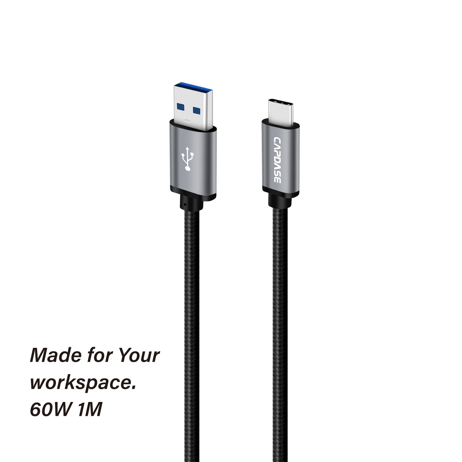 CAPDASE Metallic Series USB-C to USB-A Cable (1M)