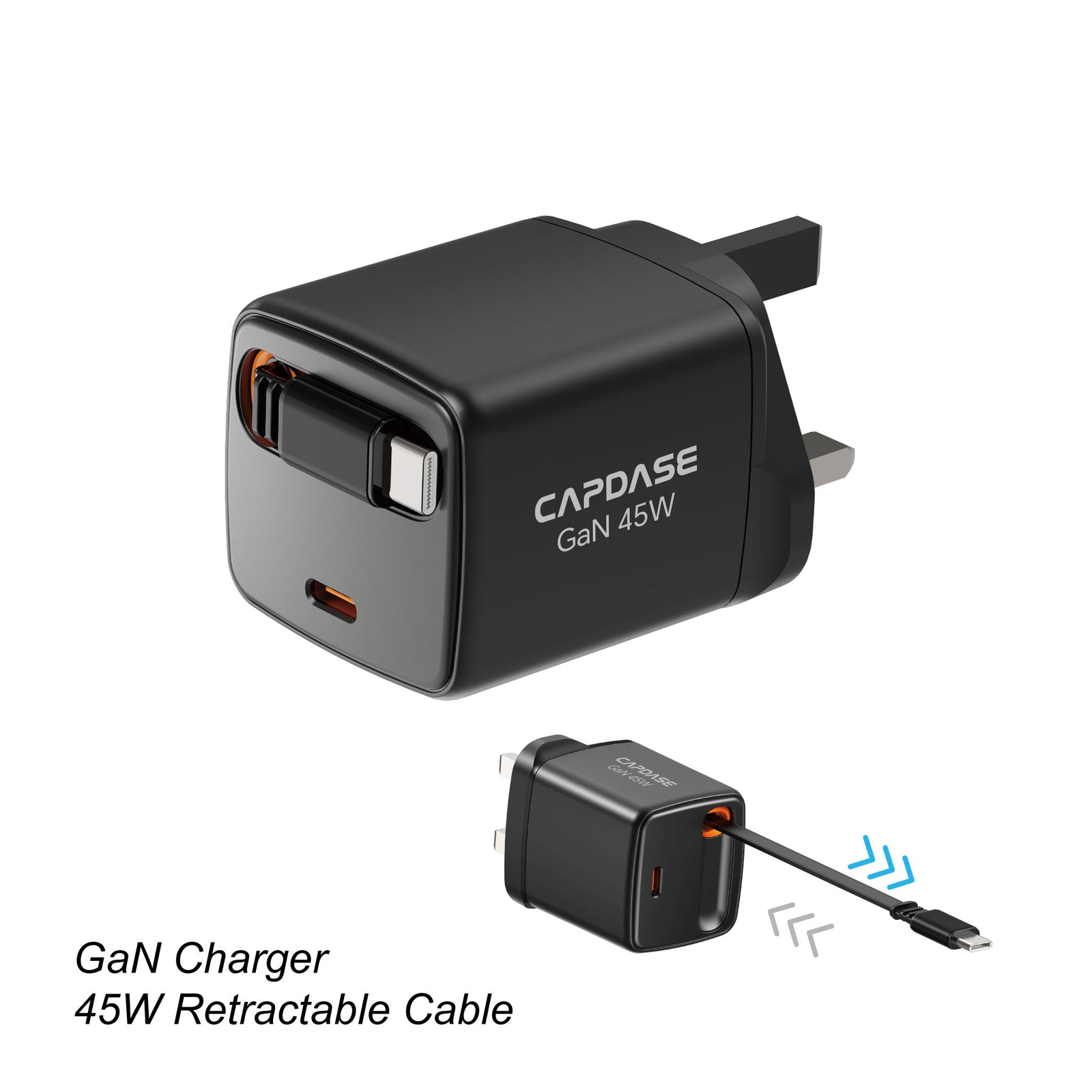 GaN Wall Charger | Ranger Reel CC45S_UK