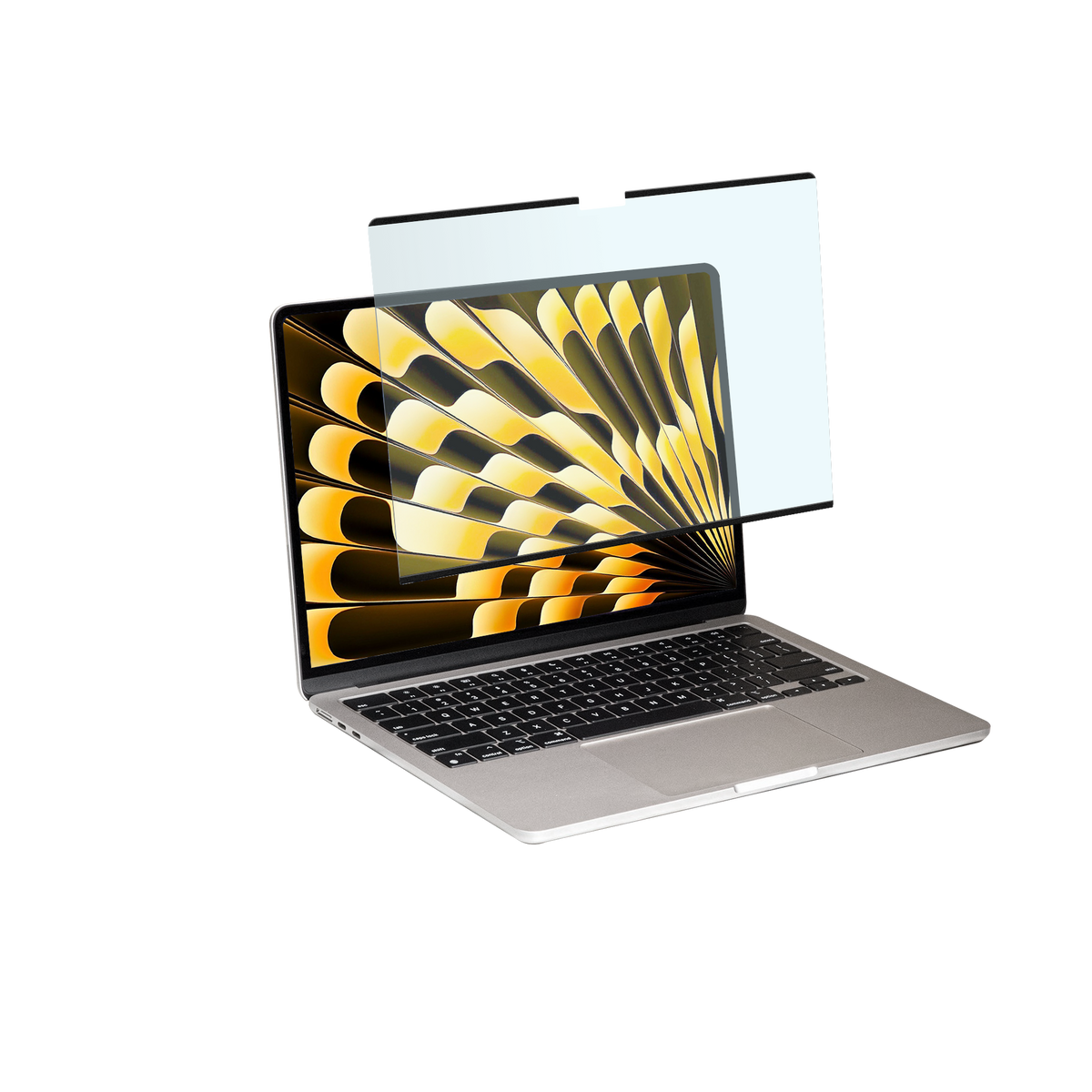 MacBook Air 15.3-inch ( 2023-2026 ) | EyecCare Film | Colorless Anti-Blue Light | UV Protection | Detachable Magnetic ScreenGUARD-DMF