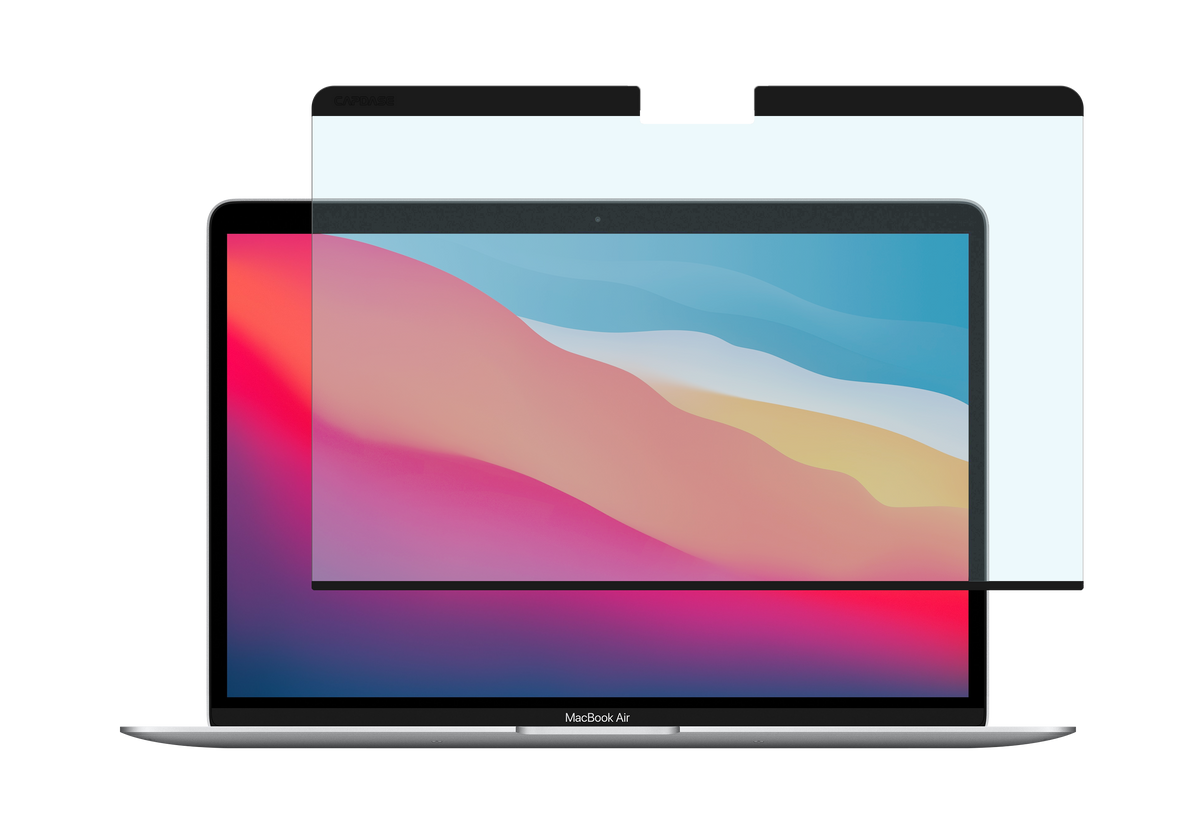 MacBook Pro 13-inch ( 2022-2017 ) | MacBook Air ( 2020-2018 ) | EyecCare Film | Colorless Anti-Blue Light | UV Protection | Detachable Magnetic ScreenGUARD-DMF
