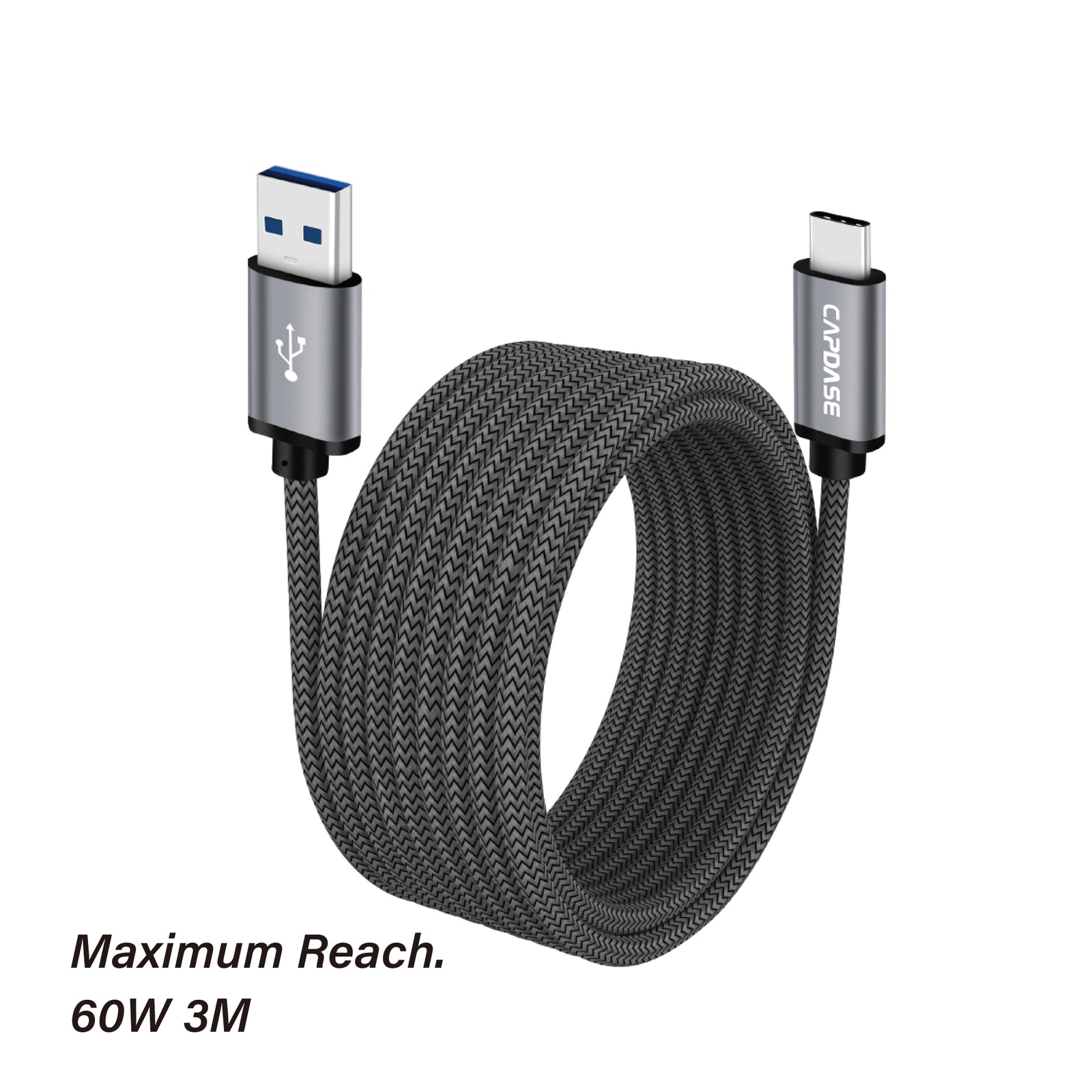 CAPDASE Metallic Series USB-C to USB-C Cable (3M)