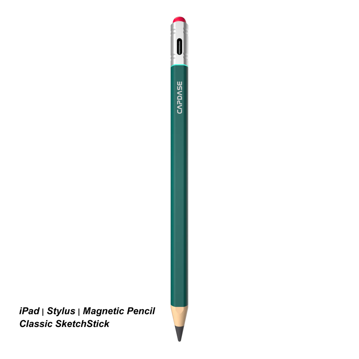 Stylus Pencil-ST47 | Classic SketchStick | Magnetic attachment | USB-C Fast charging | Green | Orange | Yellow