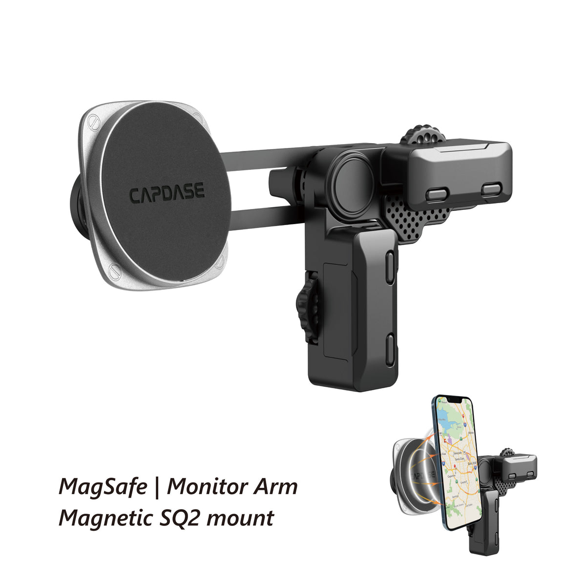 Wireless Charge Magnetic Mount | MS Power III -Monitor Arm- 179