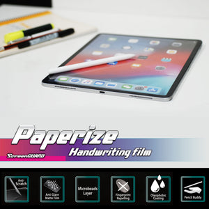 iPad (A17 Pro) | iPad mini (6th generation) | Handwriting Film | Paperize your Tablet | Natural & True feeling when writing on screen as writing on paper