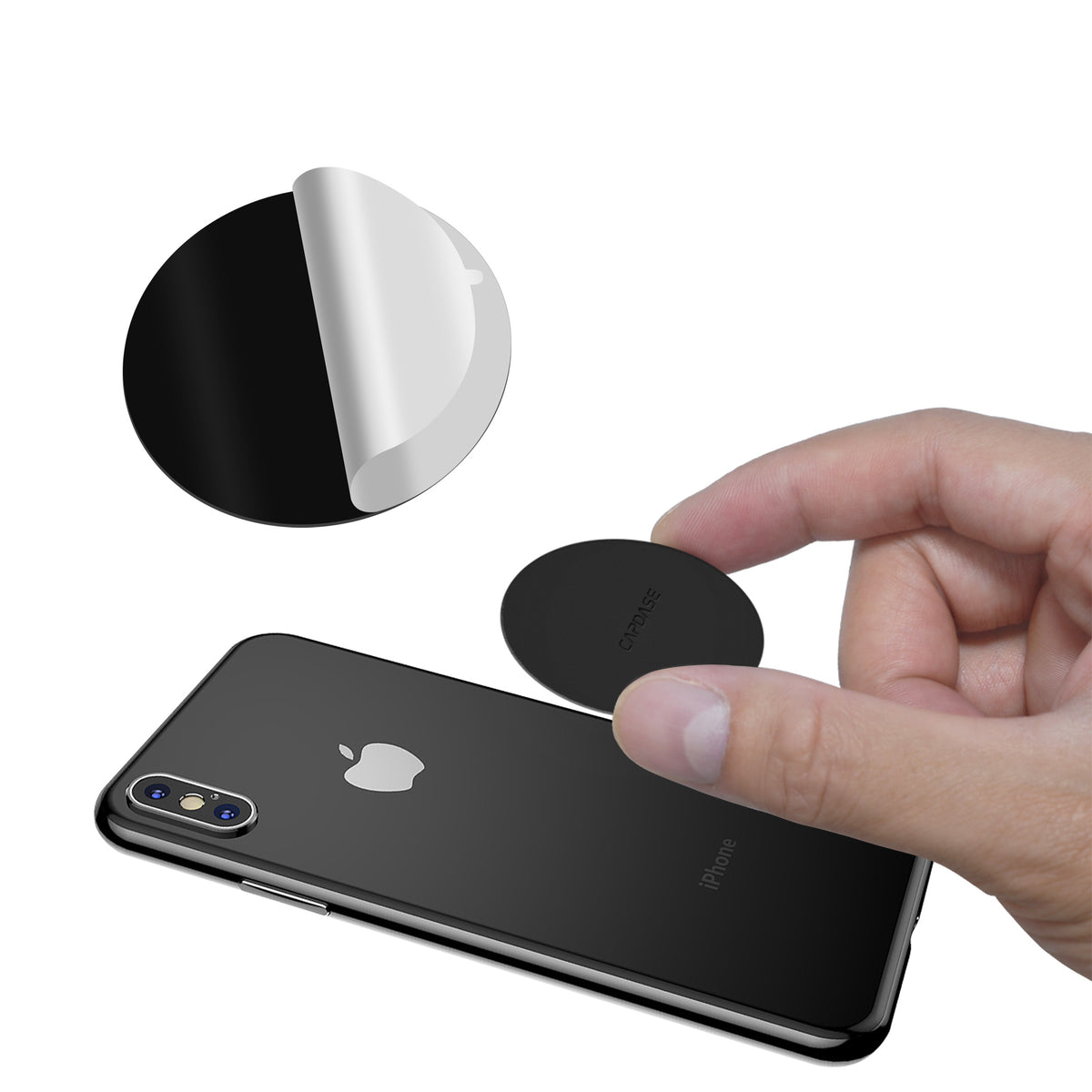 MagSafe Car Mount | Telescopic Arm-141| Windshield & Dashboard | Magnetic Mount | Squarer II Powerful magnetic grip.