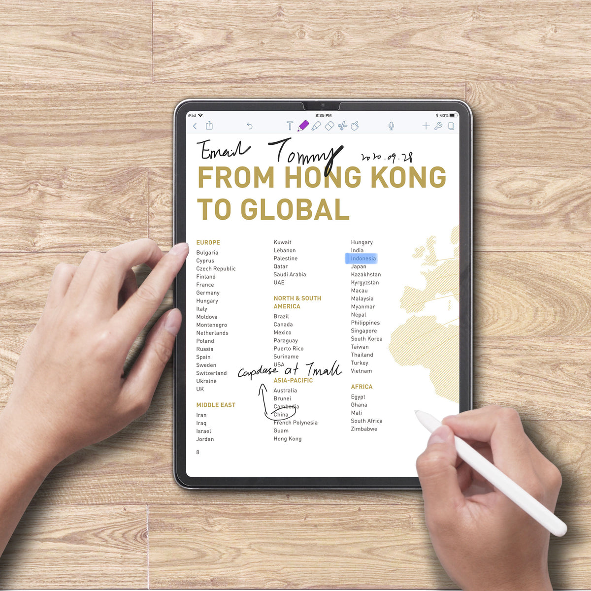 iPad (A16) | iPad (10th generation) | Handwriting Film | Paperize your Tablet | Natural & True feeling when writing on screen as writing on paper