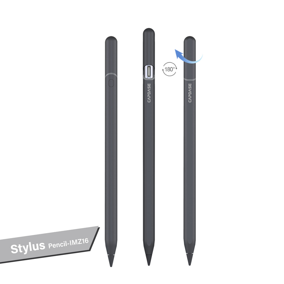 Stylus Pencil-IMZ016 for iPad | Magnetic adsorption | White | Grey