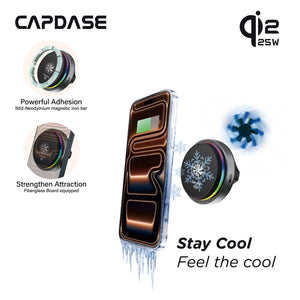 Wireless Charging Magnetic Mount - Wind/Dash | M-PC Power - Gooseneck Arm 300mm