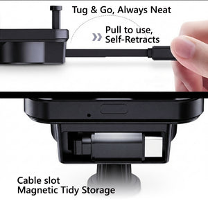 Wireless Charging Auto Mount | AI Power II-Reel-Gooseneck Arm 300mm