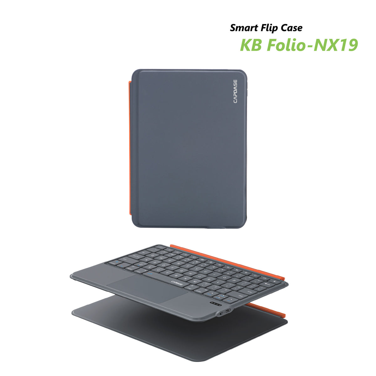 iPad Air 11 (M4/M3/M2) | iPad (A16) | iPad (10/9/8th generation) | iPad Air (5/4th generation) | iPad Pro 11 (4/3/2 generation) | Keyboard Folio – NX19 Kit | Black