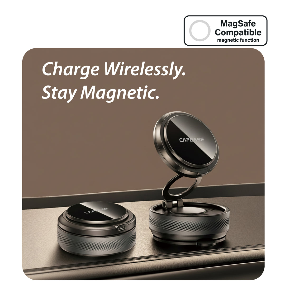 Wireless Charging Magnetic Mount - Wind/Dash | VS Circular 