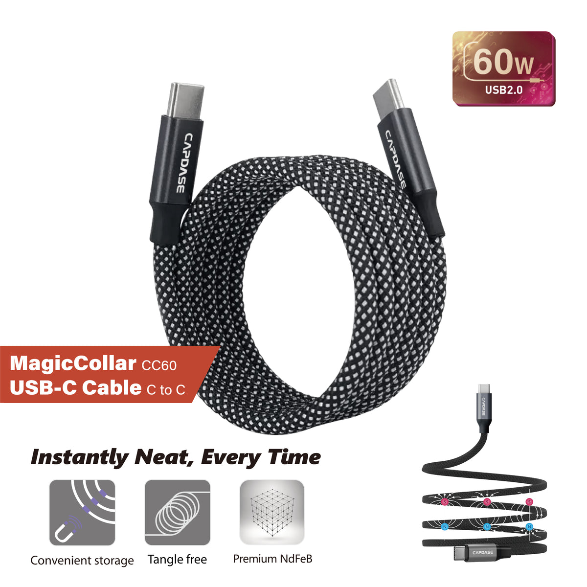 CAPDASE MagicCollar-CC60-1M