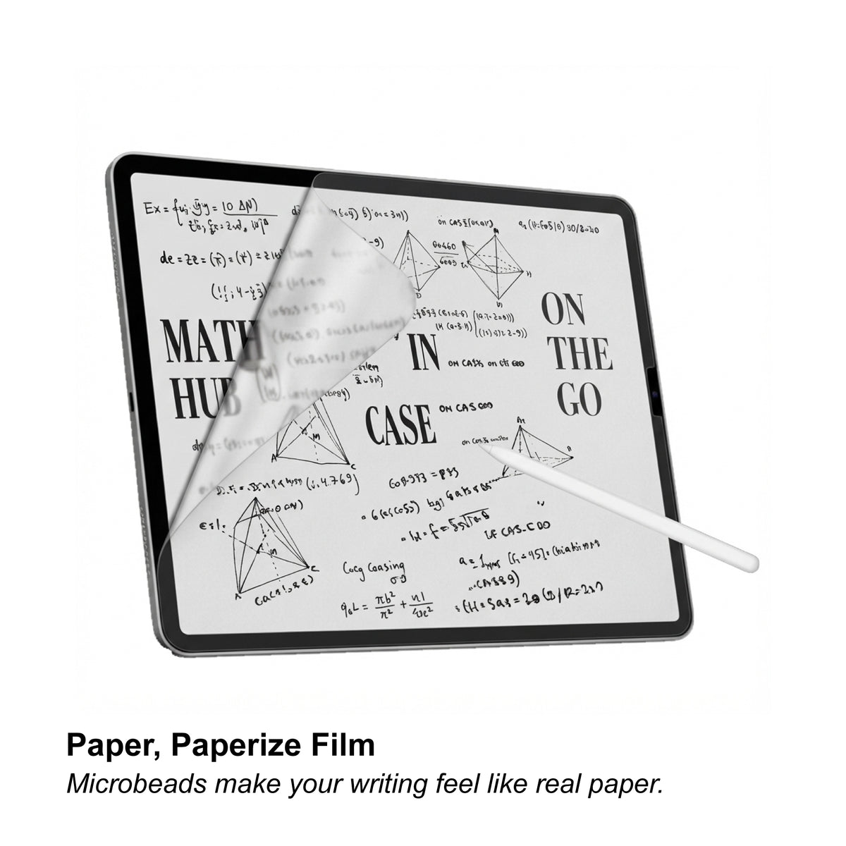 iPad (A17 Pro) | iPad mini (6th generation) | Handwriting Film | Paperize your Tablet | Natural & True feeling when writing on screen as writing on paper