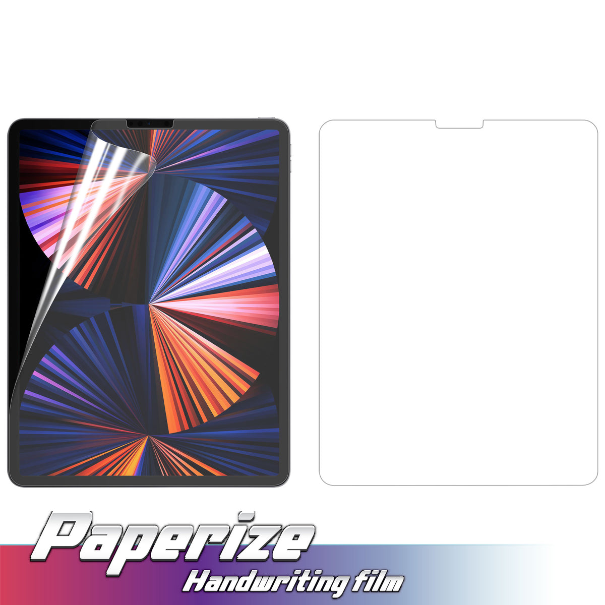 iPad Pro 12.9 (6/5/4/3 generation) 2022~2018 | Handwriting Film | Paperize your Tablet | Natural & True feeling when writing on screen as writing on paper