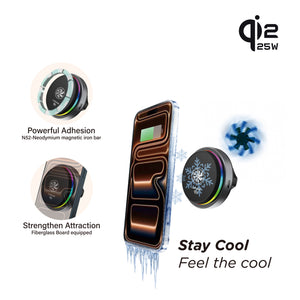 Wireless Charging Magnetic Mount - Wind/Dash | M-PC Power - Telescopic Arm