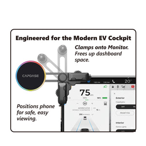 Wireless Charge Magnetic Mount | MS Power III -Monitor Arm- 179