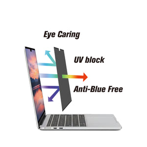 MacBook Air 13.6-inch ( 2022-2026 ) | PrivacyGuard | Anti-Spy | Anti-Blue Light | UV Protection | Detachable Magnetic ScreenGUARD-DMF-Privacy ABL