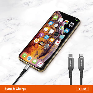 1.5M MFi Lightning to USB-C Cable